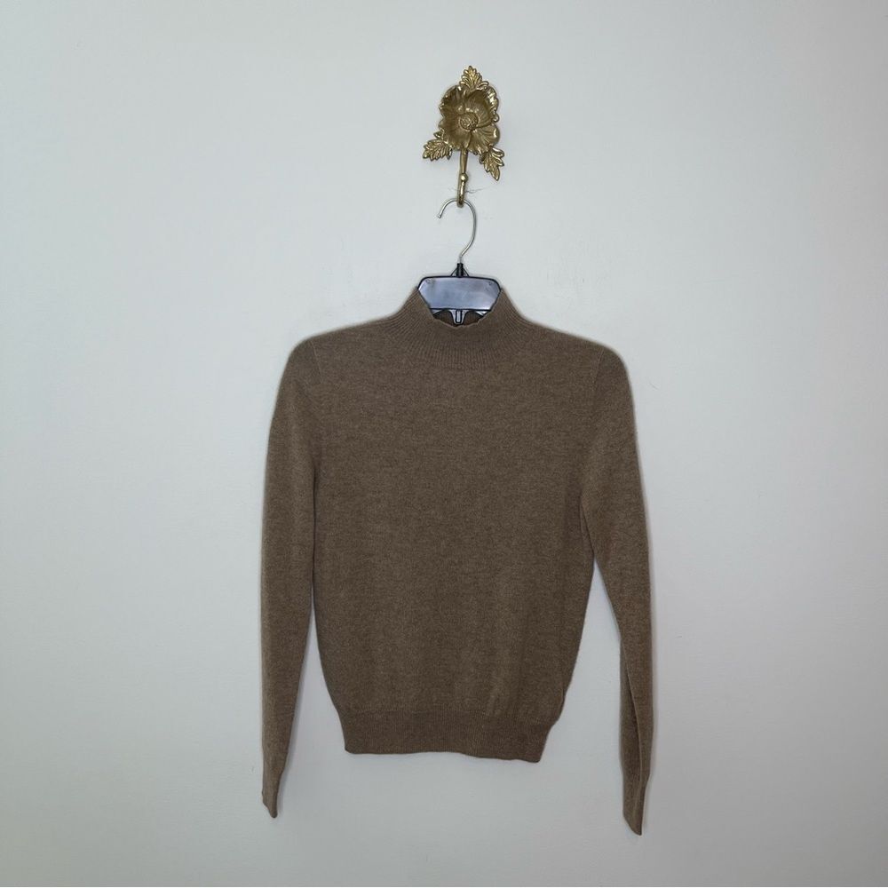 Goelia Cashmere Mock Neck Women Sweater XS